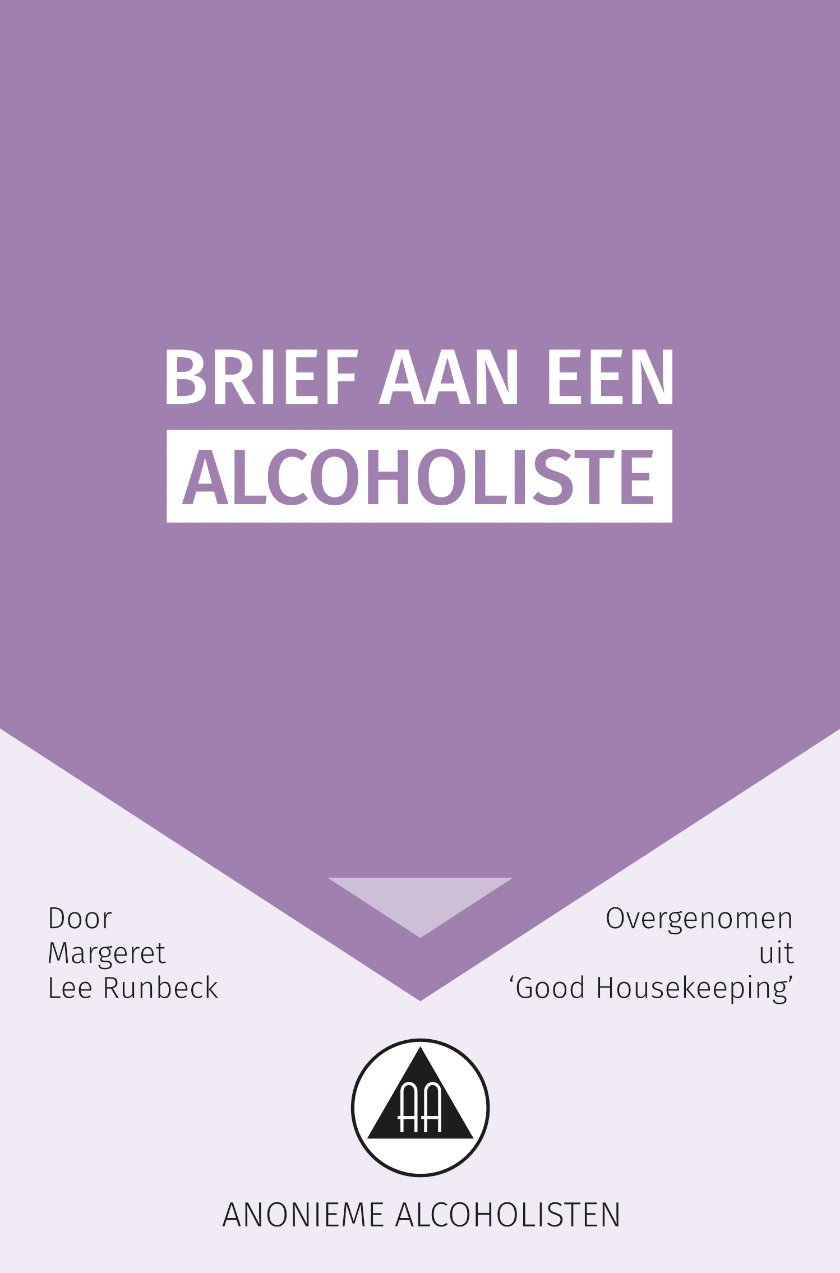 Brief aan een alcoholiste